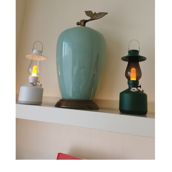 Home Camping Use Mini USB Warm Mist Humidifier 280ml With Dimmable LED Light