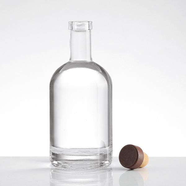 50 ml Mini verre Boisson alcoolisée Liqueur Vin Whisky échantillon Bouteille type d'étanchéité personnaliser