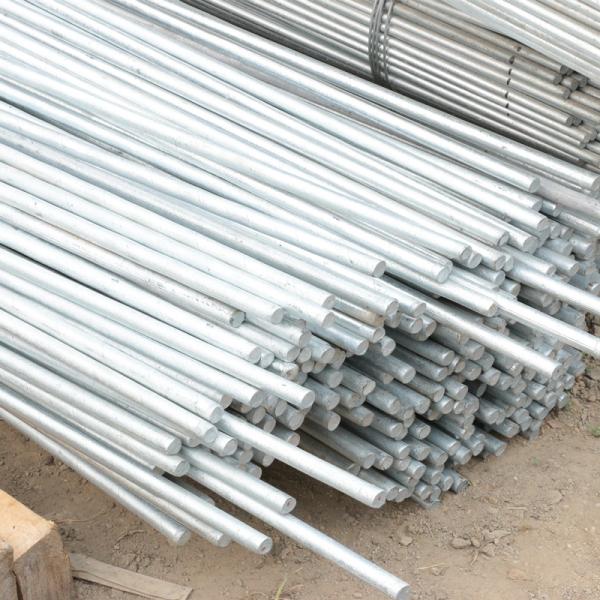 Q235 Q345 Galvanized Round Bar 10mm 25mm Wear Resisting Mechanical Engineering