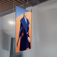 Kiosque interactif d'écran de 55 de pouce d'affichage fixé au mur d'affichage à cristaux liquides de Digital de Signage d'affichage joueurs de la publicité