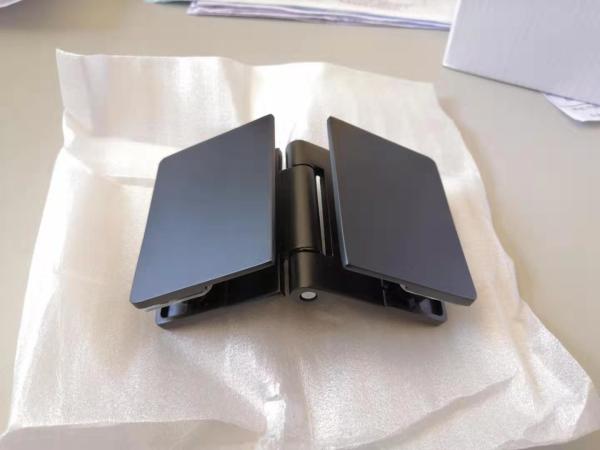 Stainless Steel Casting Bathroom Glass Door Hinge Erosion Resistant