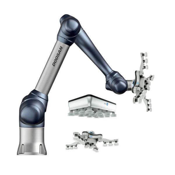 Novíssima Doosan Robotics H2515 Carga útil 25kg Chega a 1500mm Objeto pesado Manipulação Cobot Braço Robótico Robotic Palletizer