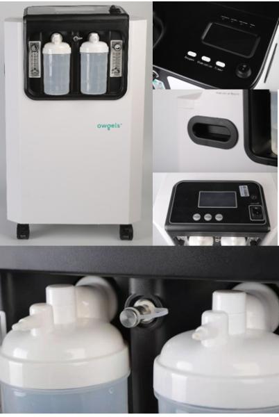Concentrador do oxigênio da categoria 110/230VAC médica 10 litros pelo minuto com Nebulization