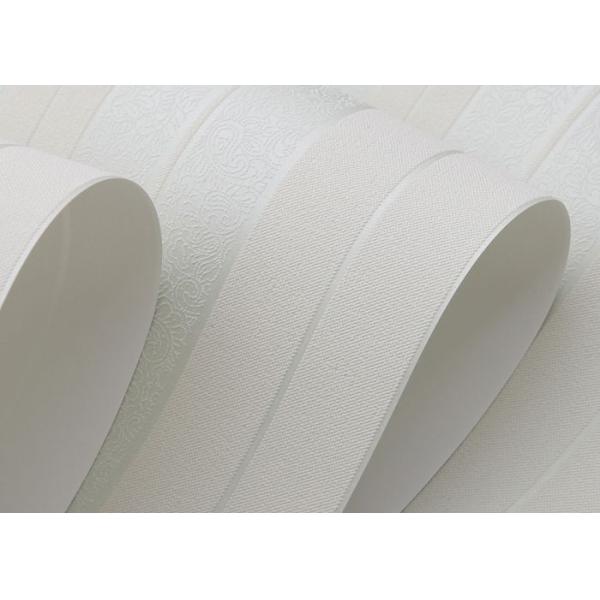 Simple White Grey Yellow Contemporary Wallpaper for Walls , Interior Wallpaper