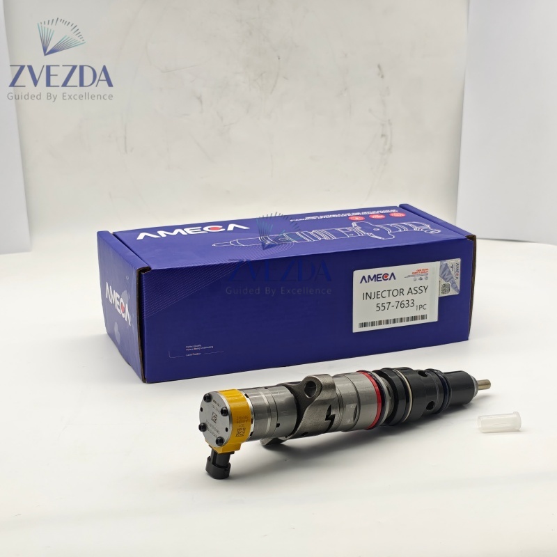 Customized Common Rail Fuel Excavator Injector Assembly 557-7633 For C9 Diesel Engine