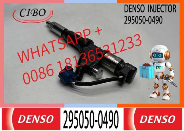 Motor de automóvel Injetor Common Rail 23670-E0220 295050-0490 Injetor 295050-2570 295050-0490 Para caminhão pesado Hino E13C
