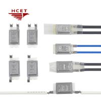 Protecteur thermique HCET thermostat bimétal interrupteur thermique électrique auto-maintien