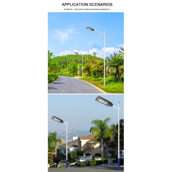 IP65 Dusk To Dawn Waterproof Solar LED Street Lights 80pcs Outdoor