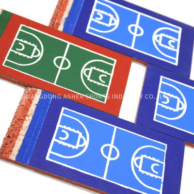 Slip Resistant Acrylic Sports Flooring Badminton Court Use Environmental Friendly