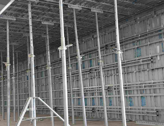 Galvanized Adjustable Shoring Prop with 20 Tons Load Capacity and Adjustable Height for Construction Support