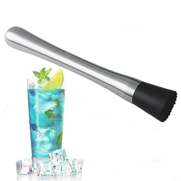 Плод Muddler коктейля нержавеющей стали 8,26 дюймов основал напитки Mojitos Muddler