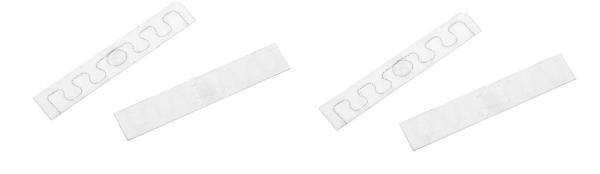 Fabric Commercial Laundry Tags / Anti Static Adhesive RFID Tags 860 - 960MHZ