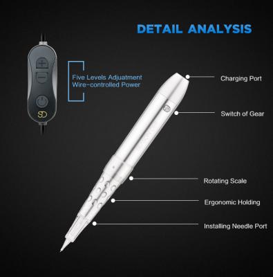 Velocidade rápida e máquina permanente silenciosa da composição com projeto de Handpiece da forma