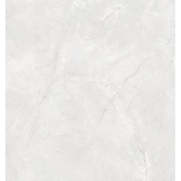 Impresionantes baldosas de porcelana esmaltada pulida de mármol de 800x800mm gris claro para hotel Antibacter