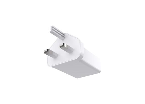 UK Plug Quick Charge 3.0 Wall Charger PC Fire Against Material