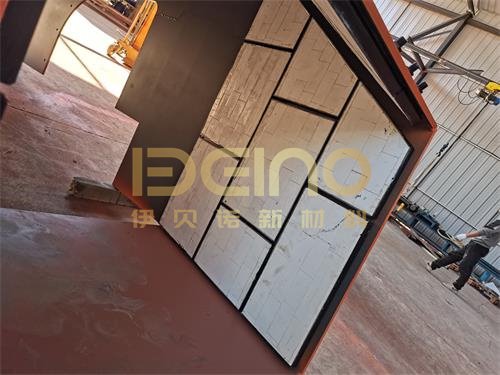Alumina ceramic rubber composite lining zirconium ZTA zirconium aluminum composite lining cylindrical ceramic lining