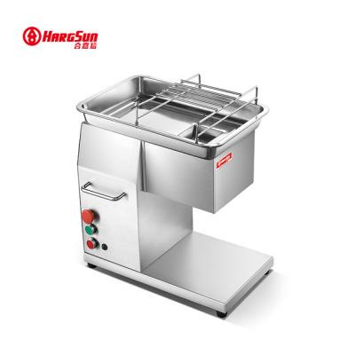 3mm Chicken Meat Cutting Machine , 38kg 800kg/h Restaurant Meat Processing Equipment