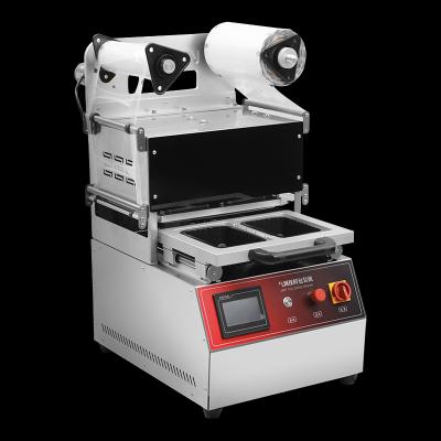 Food Grade 304 Stainless Steel Tray Sealing Machine DQ270T-E with 6061 Anodized Aluminum Mold and Integrated Control System