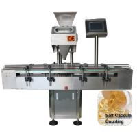 Cápsula automática da garrafa que conta a máquina com as garrafas por minuto do controle 50 do PLC