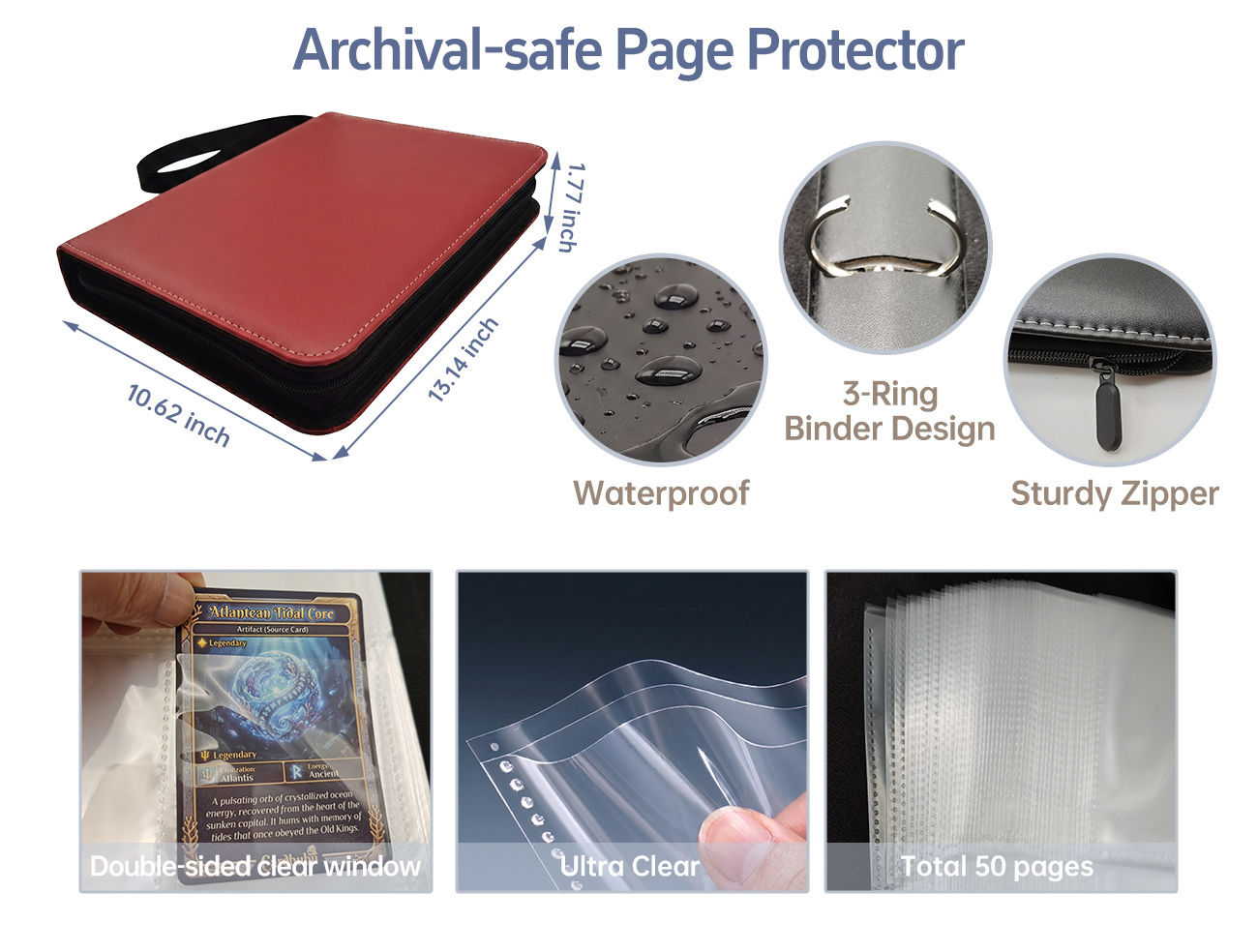 Card Binder Manufacturer for Bulk Orders Custom Trading Card Storage Solutions