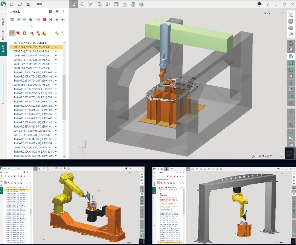 Sprutcam Program Robotic Additive Manufacturing 3D Printing Cladding Welding