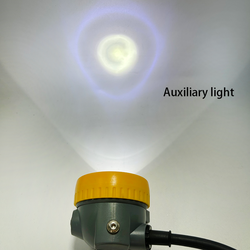 Corded Mining Head Lamp 15000 Lux Underground Mining Safety Helmet with Lamp Waterproof Lithium Ion Battery IP68