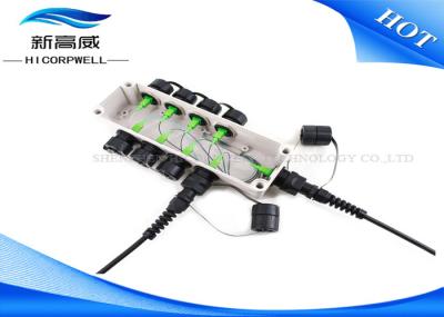 1:4 do 1:8 que racha conectores impermeáveis do SC APC dos elementos da fibra ótica das relações