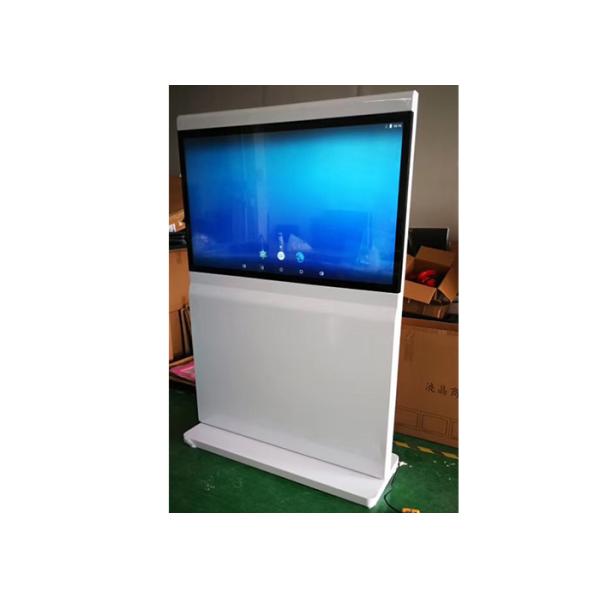 PCAP Touch Free Standing Digital Signage Advertising Player 55 65 Inch