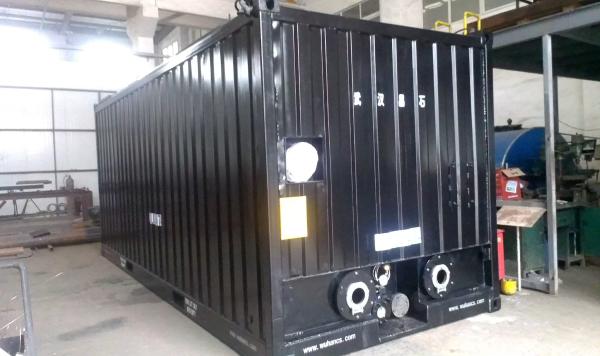 26000L Insulated Container For Asphalt Road Sea And Rail Transport
