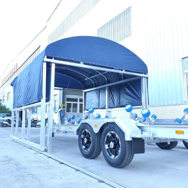 8M Aluminum Boat Awning Tent for Yachts UV-Proof Shelter