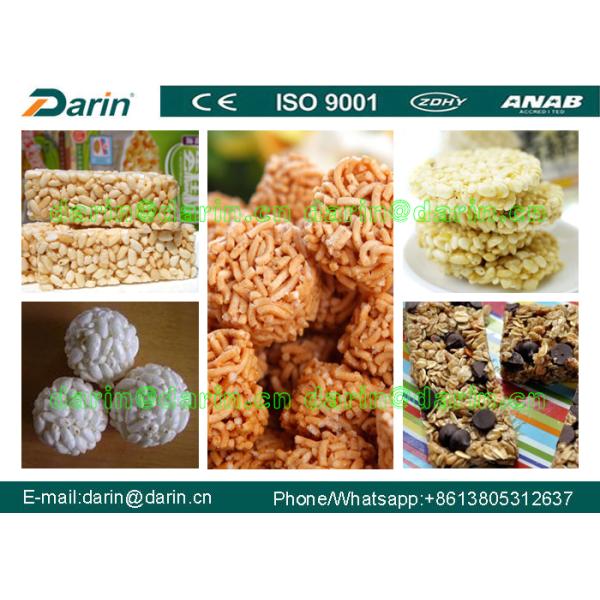 Petisco de barra de chocolate do cereal da porca que forma a máquina