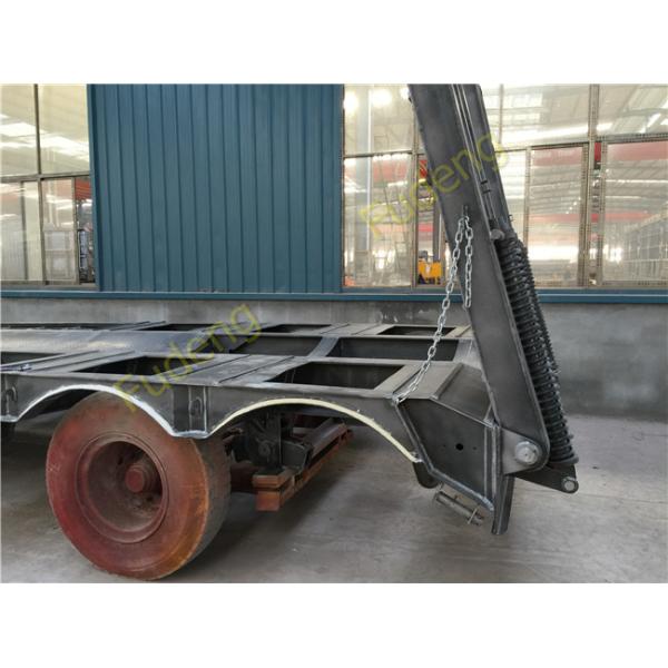Heavy Duty Low Bed Semi Trailer For Excavator Transportation Max Payload 60 Tons