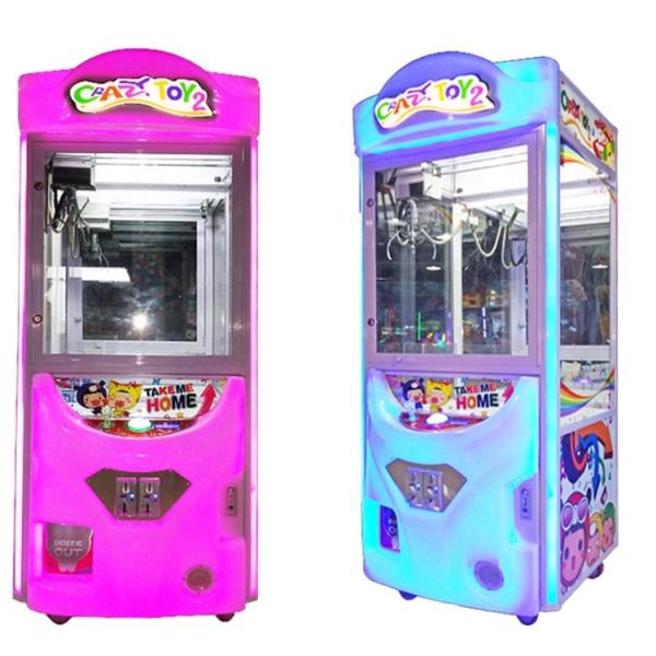 Crazy Toy Claw Gift Vending Game Machine 220V W800*D850*H1950 mm