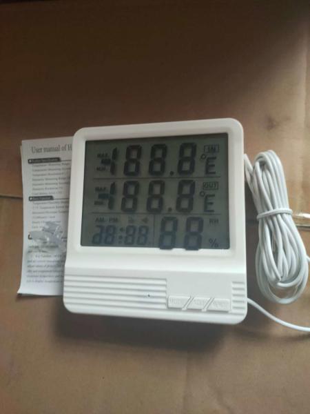 BE-301A Electronic Temperature And Humidity Controller Thermometer Outdoor BT-3