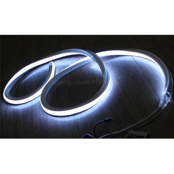Amazing bright 16*16m 24V flat RGB neon light for room