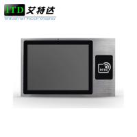 PC liso fixado na parede todo do painel de toque 64G em um com RFID e câmera