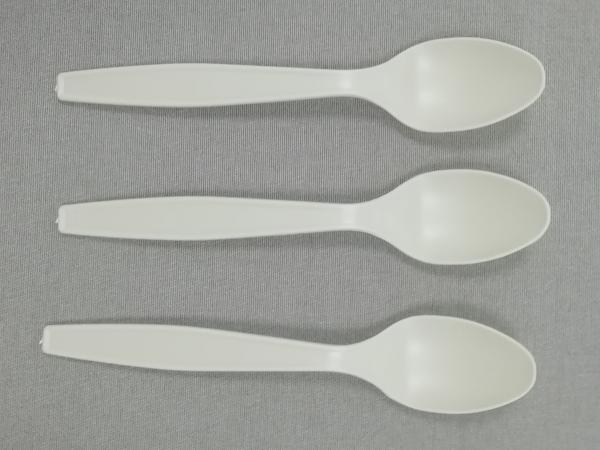 Biodegradable Starch-Based Spoon Fancy Sustainable Flatware Utensils Legant All-Natural Compostable Flatware