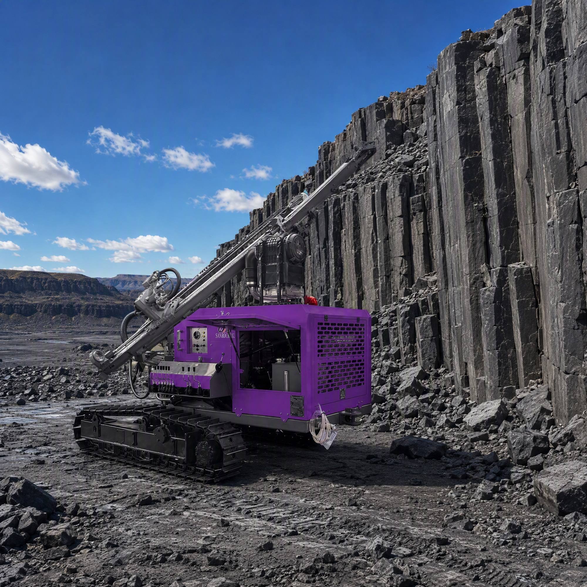 Competitive Price DTH Drilling Rig Hard Rock Blasthole Drilling Rig Equipment Down the Hole Drilling Machine