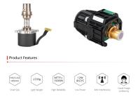 Detector de gases infravermelhos de ondas médias com resfriamento de ondas longas 25Hz 50Hz