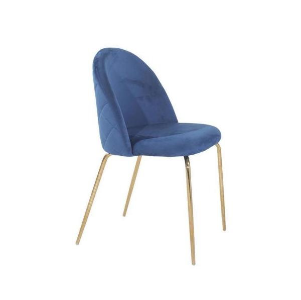 Soft Velvet Upholstered High Back Armless Chairs for Modern Restaurant Seating