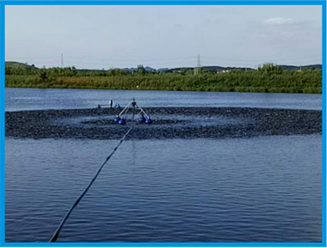 360 Degree Wind Power Automatic Feeding Machine Fish Shrimp Pond Aquaculture System