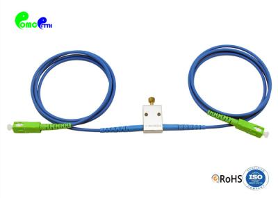 Precisão de fibra ótica do atenuador que lustra Inline inteiramente - compatível com SC APC conecte o cabo do azul de 2.0mm