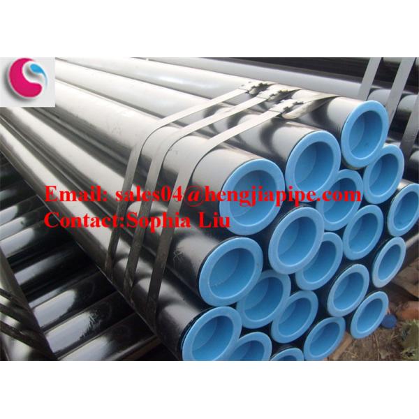 Black painting API 5l X42 PSL1 steel pipes