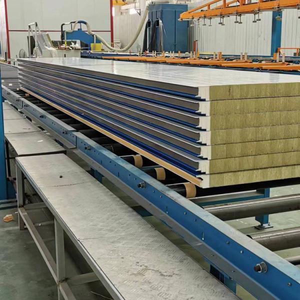 Insulation Rock Wool Roof Sandwich Panels Price House Walls Panel Sandwich Aislante Pared Sandwich Panels