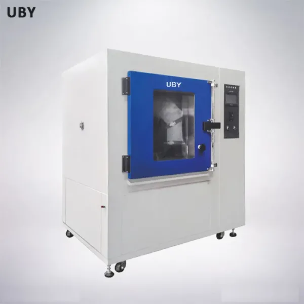 Low Noise IPX56 Protection Sand And Dust Test Chamber With Programmable Touch Screen Controller