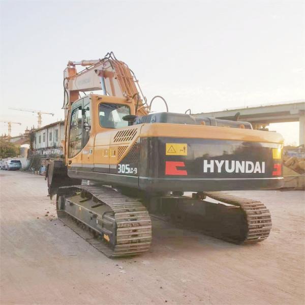 Korea Original 30 Ton Secondhand Hyundai 305 Used Excavator with Original Hydraulic Pump