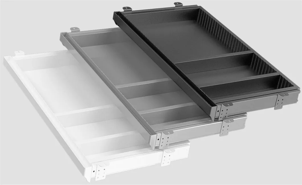 Space Saving Lift Desk Accessories Under Desk Tray Organizer 5Kg Load 20cm