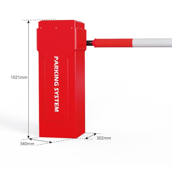 IP68 Protection Automatic Barrier Gate with 750W Servo Motor and Adjustable Speed for Traffic Control
