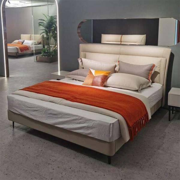 Camas de madeira personalizadas modernas - perfeitas para decoração e conforto doméstico
