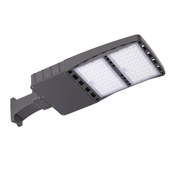 Ip66 luz 150W DLC ETL do diodo emissor de luz Shoebox, lâmpada de rua 200W posta solar